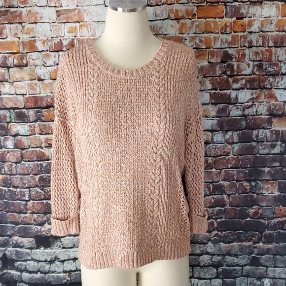 Madewell Sweaters - Madewell Open Weave Multi-Color Sweather Small